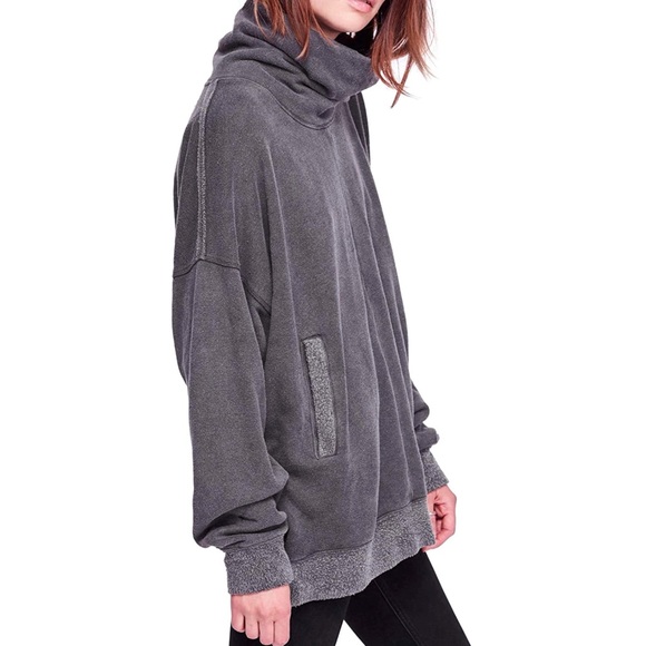 Free People Tops - Free People cowl neck sweatshirt